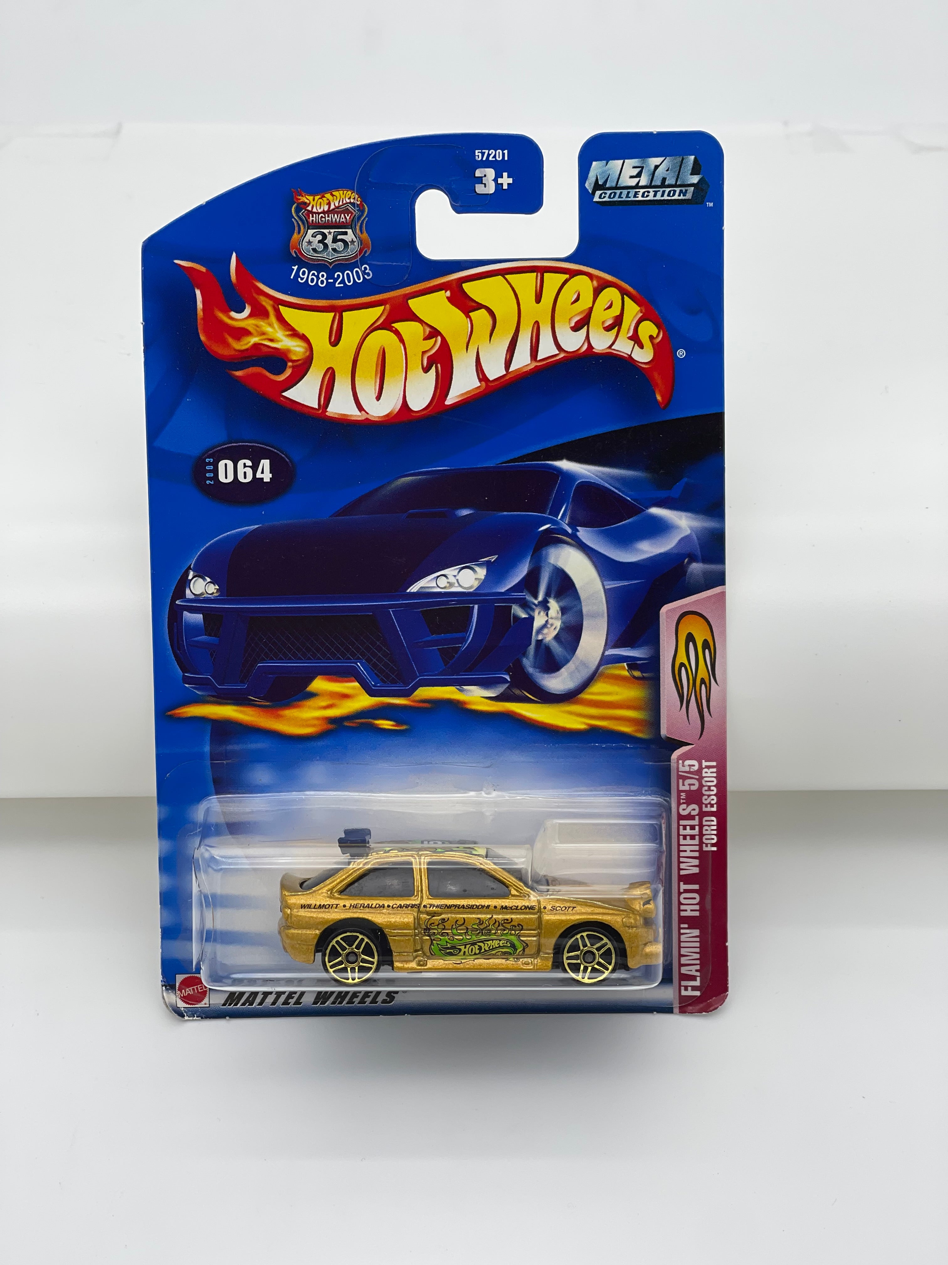 Hot Wheels Ford Escort – Hot Box Cars
