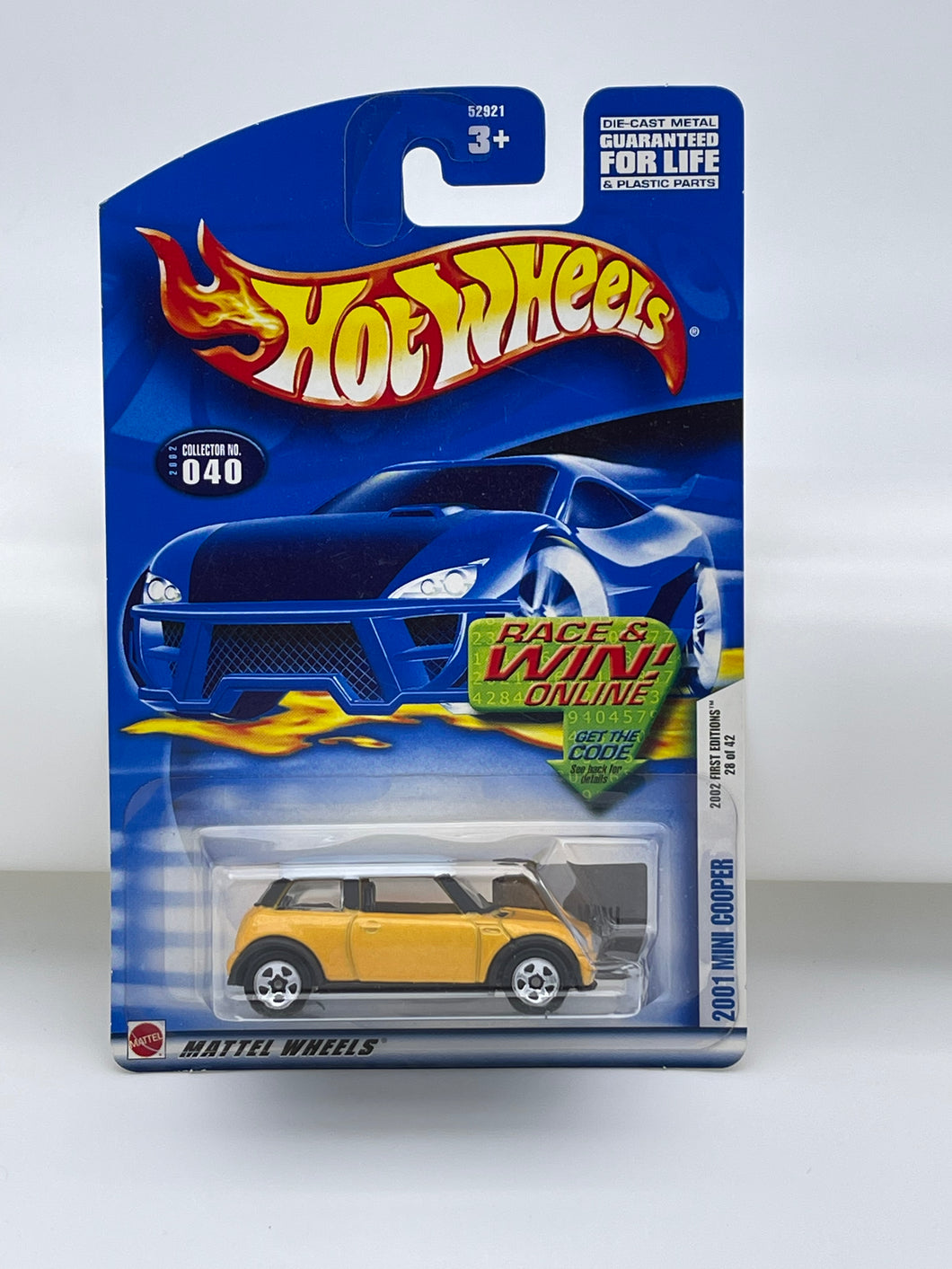 Hot Wheels ‘01 Mini Cooper