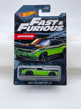 Load image into Gallery viewer, Hot Wheels Dodge Challenger Drift Car - Fast &amp; Furious
