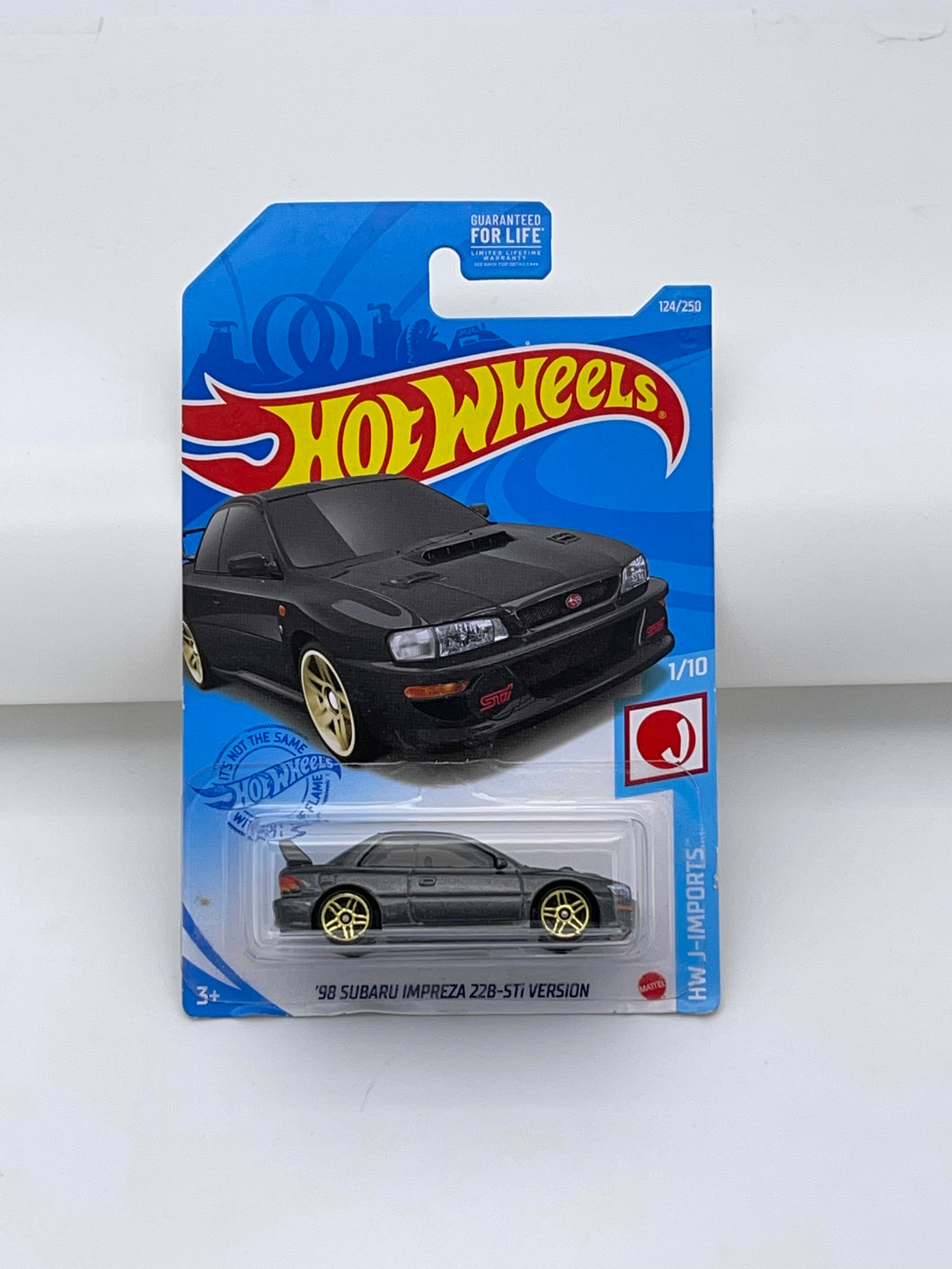 Hot Wheels ‘98 Subaru Impreza 22B-STi Version (Gray)