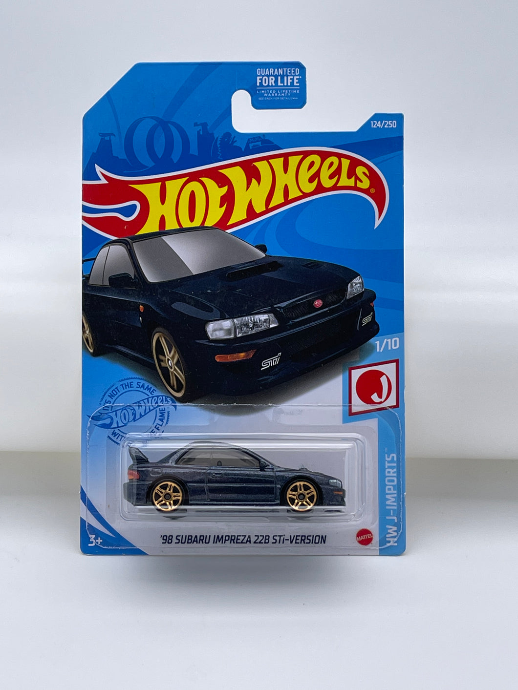 Hot Wheels ‘98 Subaru Impreza 22B STI-Version (Blue)