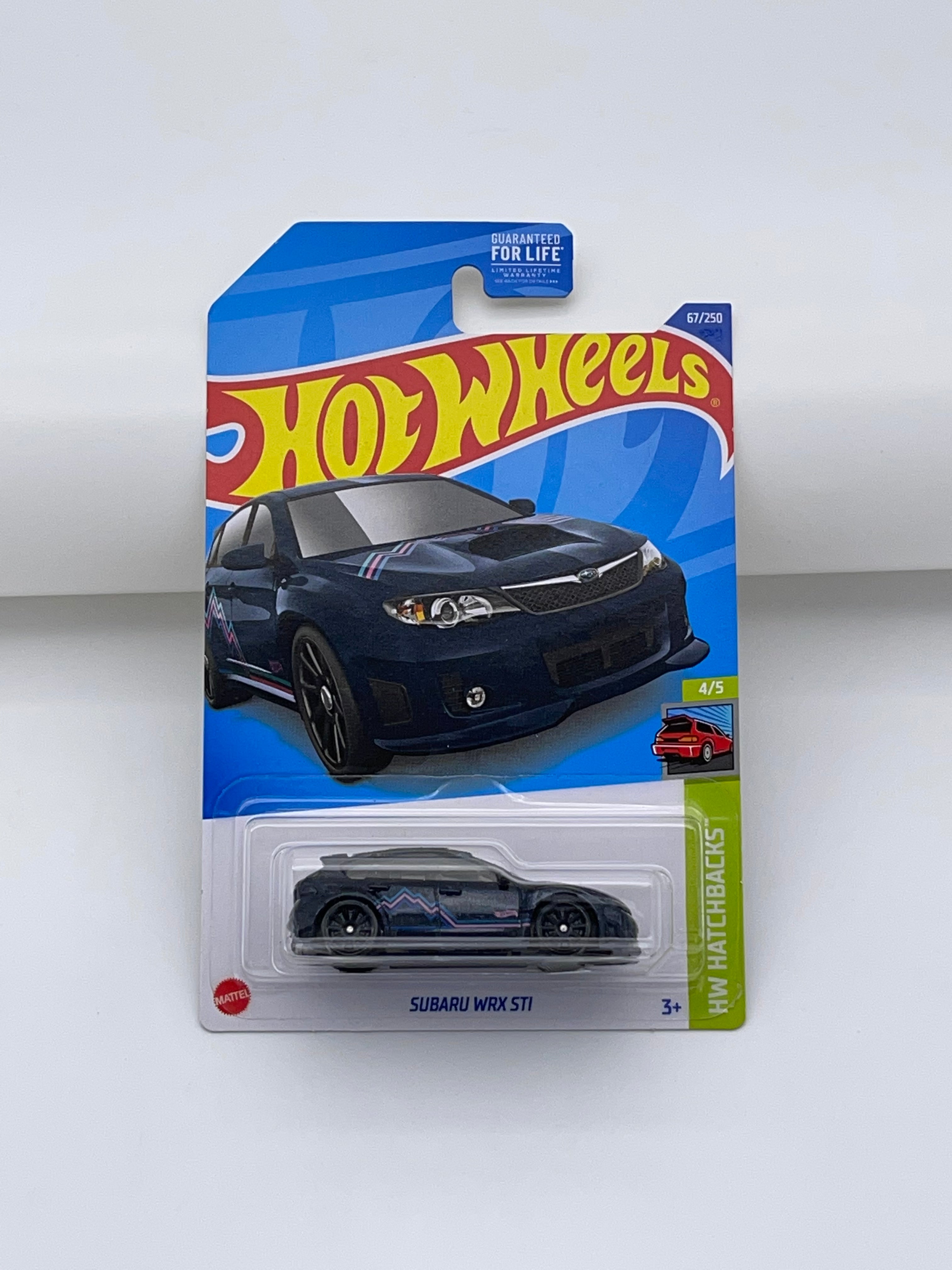 Hot Wheels Car Culture 2000 Subaru WRX STI - 1:64 Scale Die-Cast Model Car | Realistic Decals & Authentic Wheels