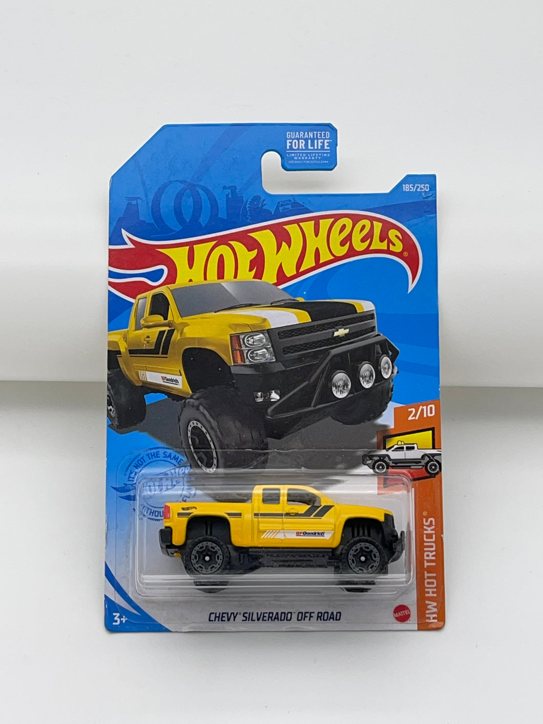 Hot Wheels Chevy Silverado Off Road (Yellow)