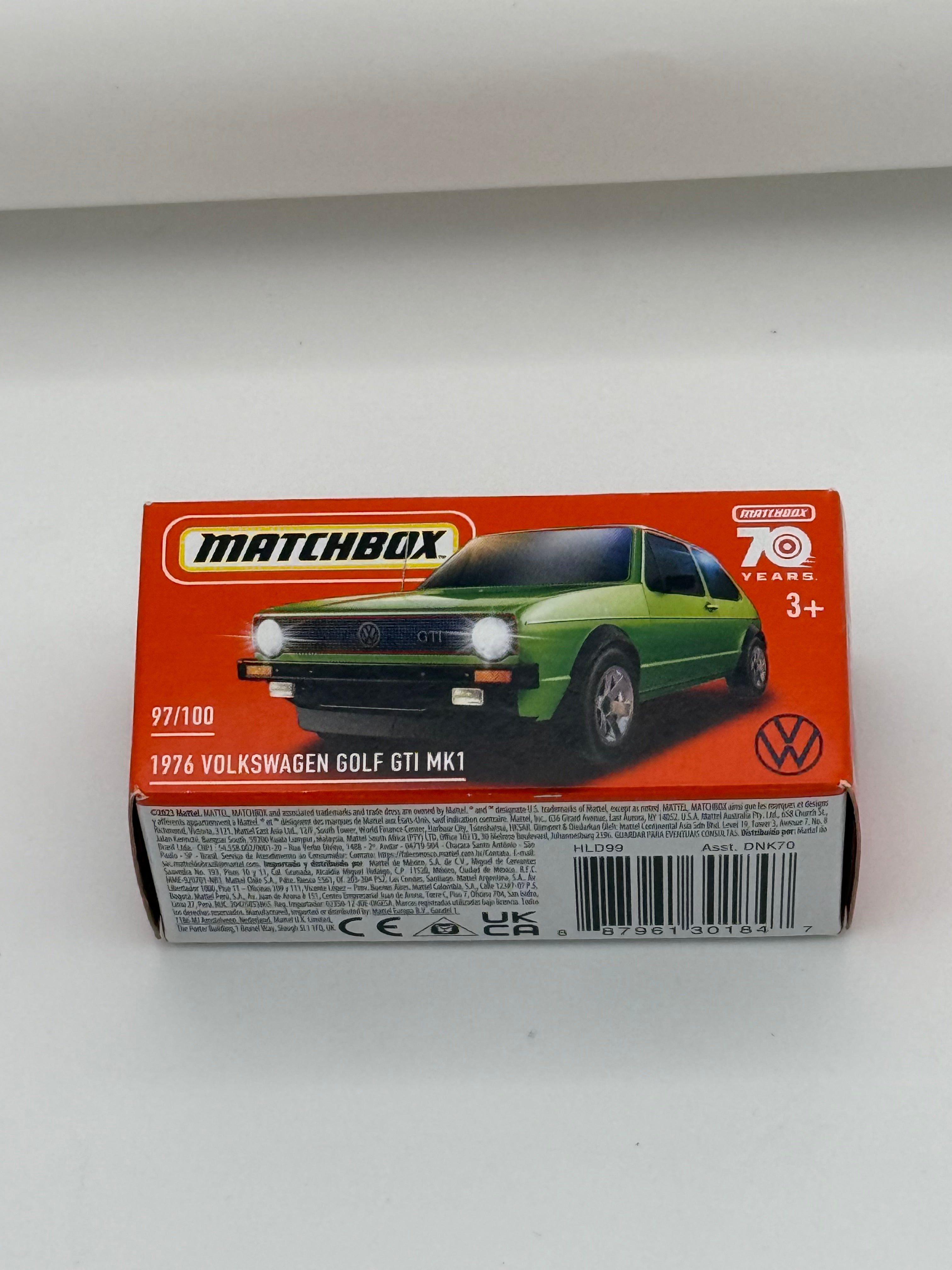 Matchbox ‘76 Volkswagen Golf GTI MK1 – Hot Box Cars