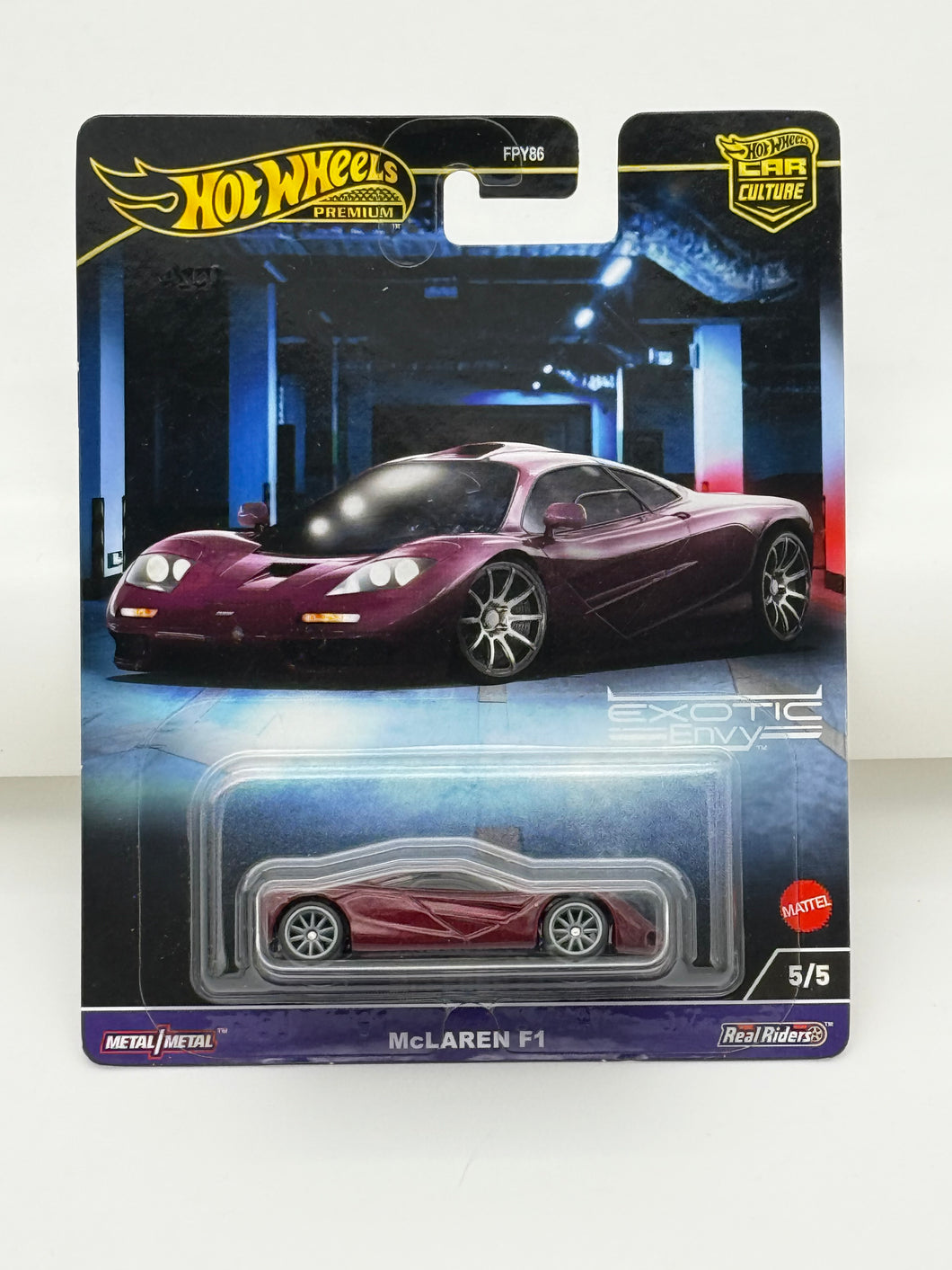 Hot Wheels Premium McLaren F1 - Car Culture