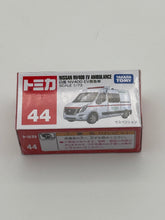 Load image into Gallery viewer, Takara Tomy Nissan NV400 EV Ambulance 1/73 Scale
