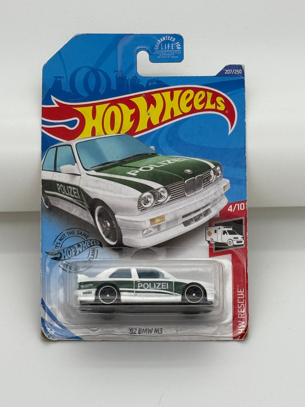 Hot Wheels ‘92 BMW M3 (Polizei)