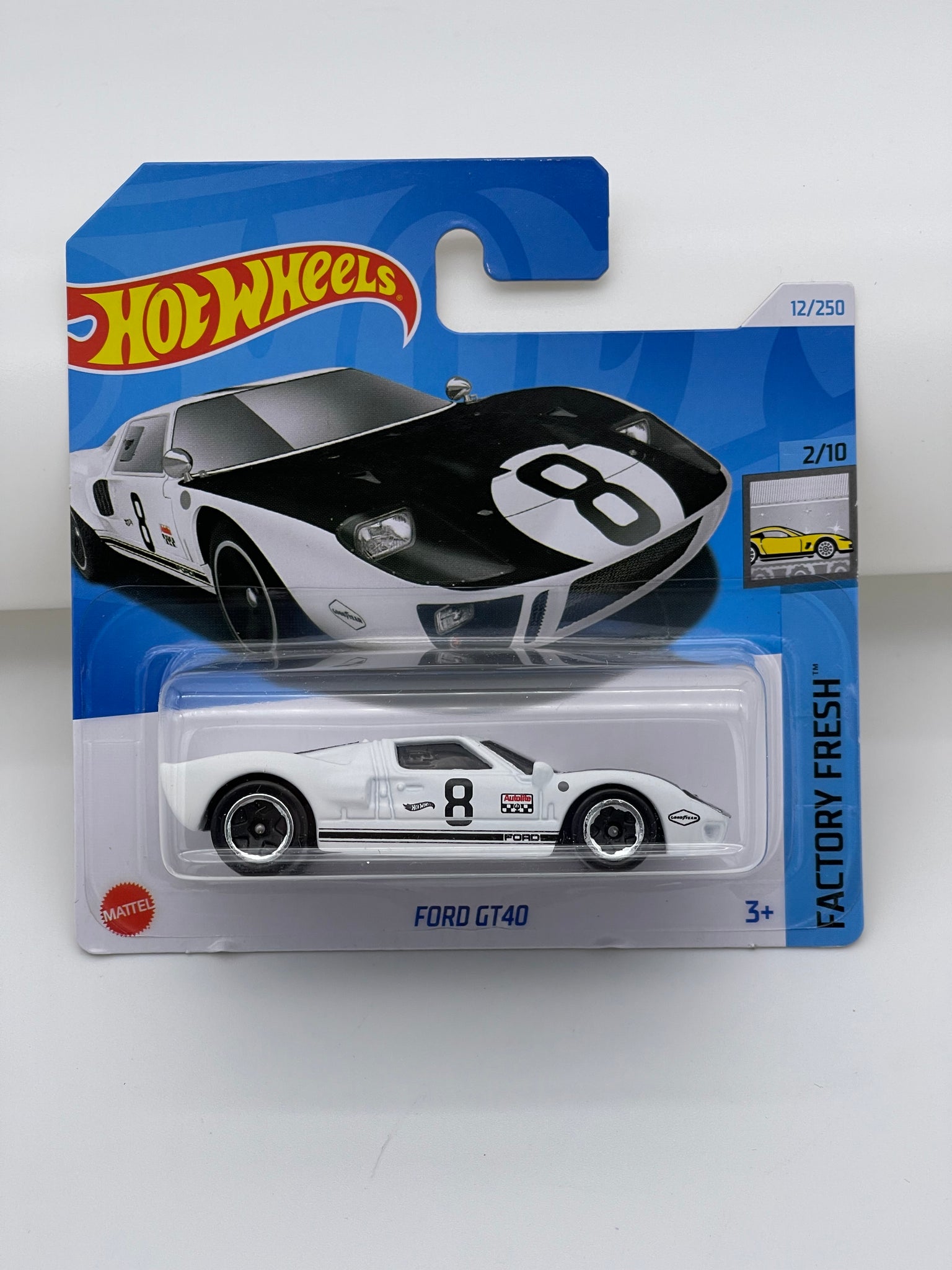 Hot Wheels Ford GT40 (Short Card) – Hot Box Cars