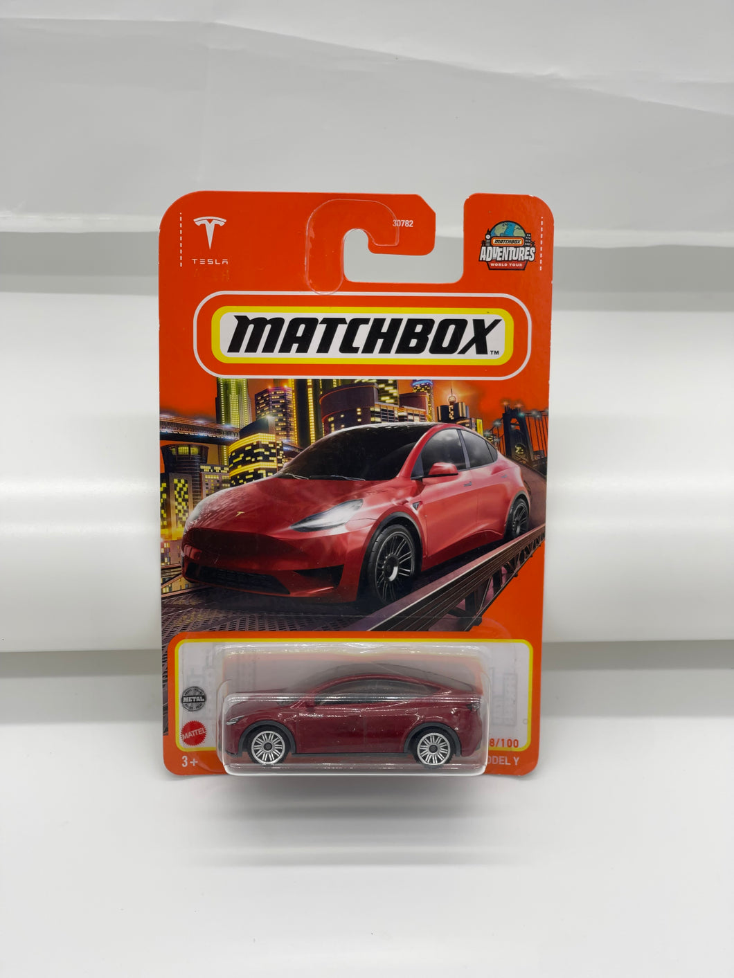 Matchbox Tesla Model Y (Red)