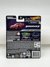 Load image into Gallery viewer, Hot Wheels Premium W Motors Lykan Hyper Sport- Fast Stars
