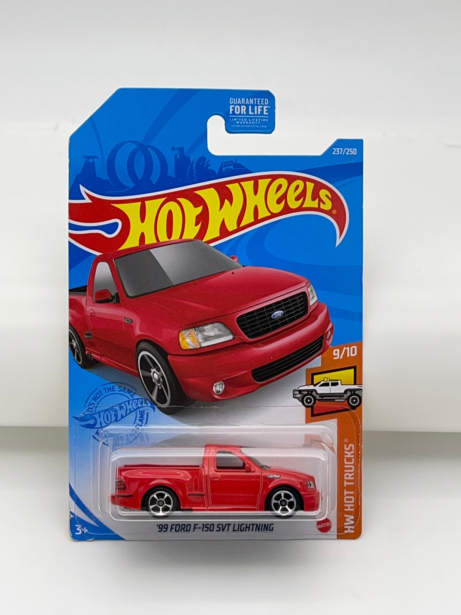 Hot Wheels '99 Ford F-150 SVT Lighting (Red) – Hot Box Cars