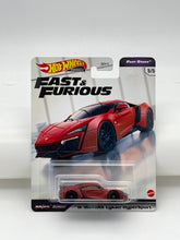 Load image into Gallery viewer, Hot Wheels Premium W Motors Lykan Hyper Sport- Fast Stars

