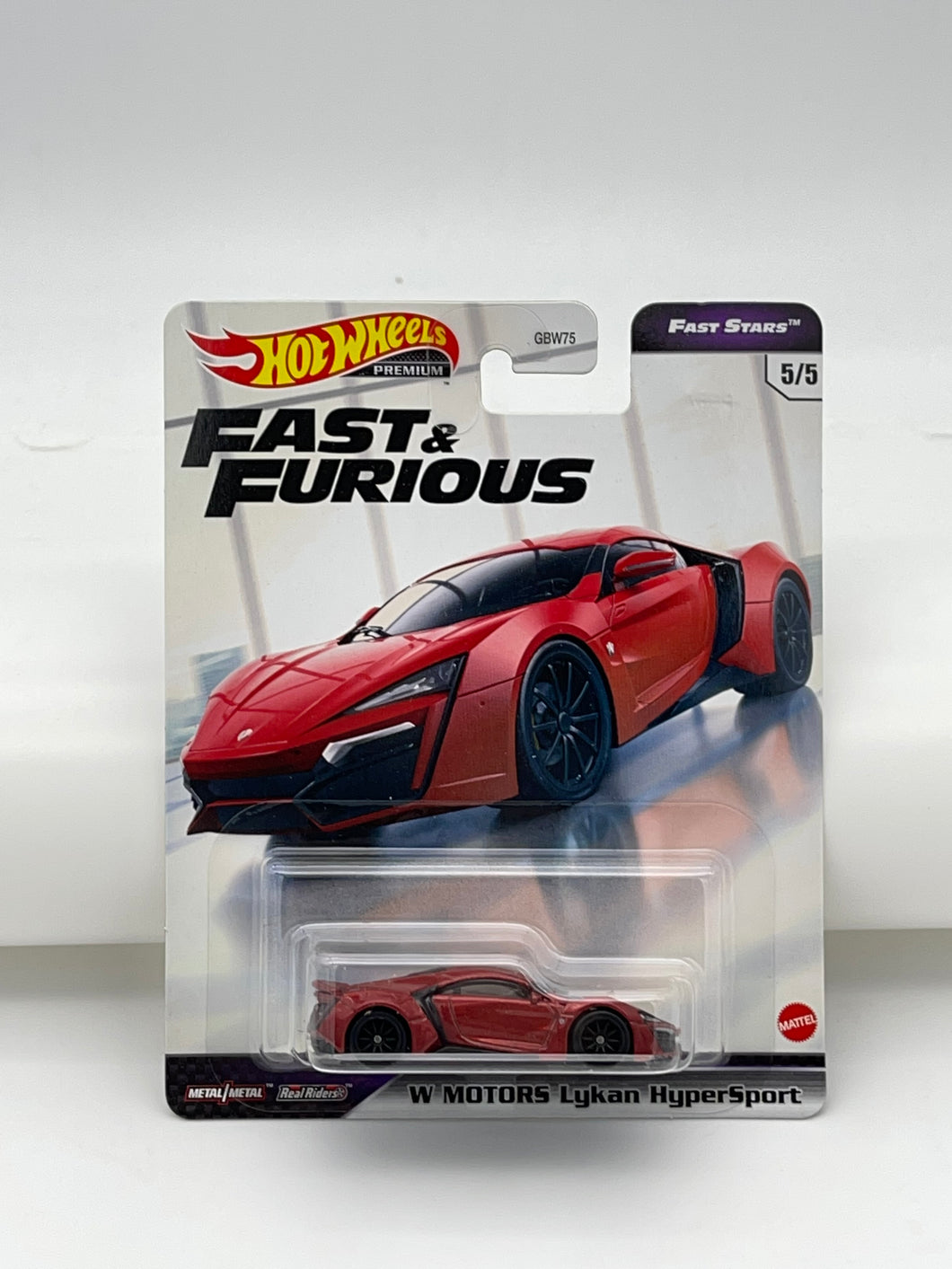 Hot Wheels Premium W Motors Lykan Hyper Sport- Fast Stars