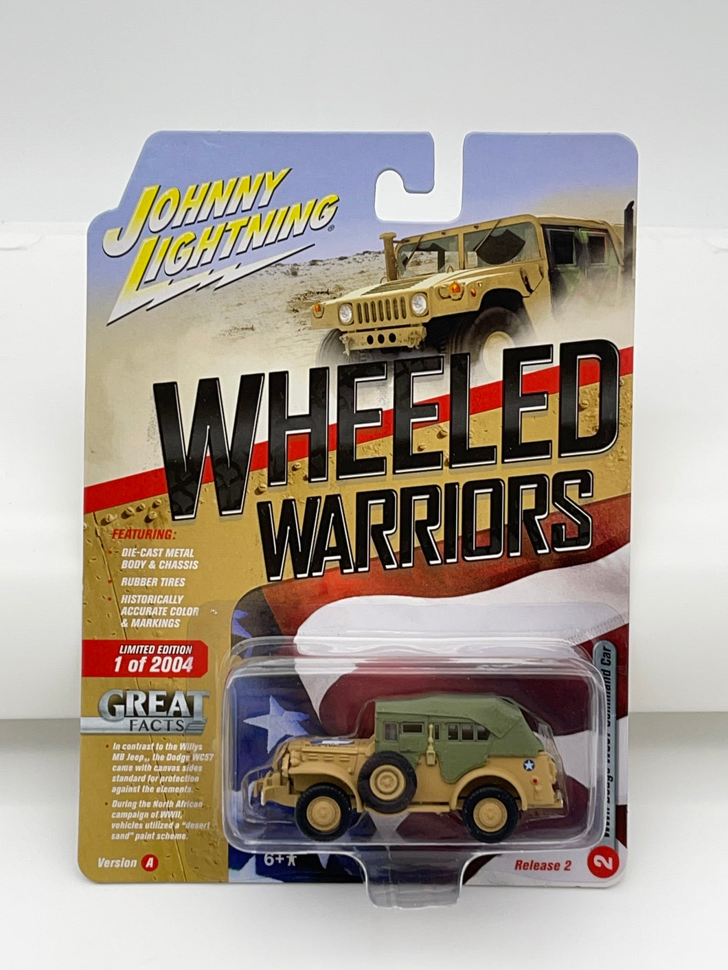 Johnny Lightning WWII Dodge WC57 Command Car