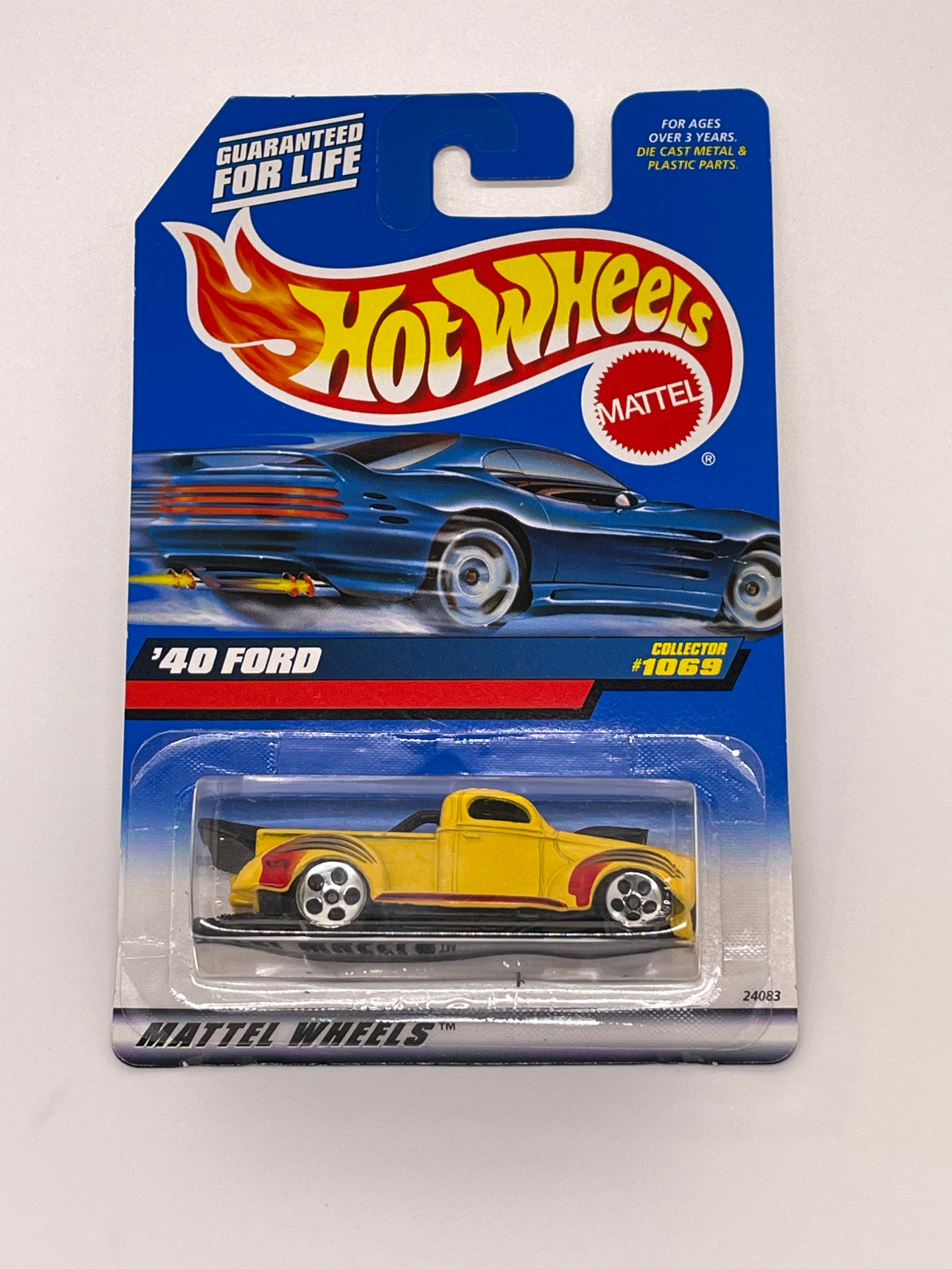Hot Wheels 40 Ford Truck Yellow Hot Box Cars