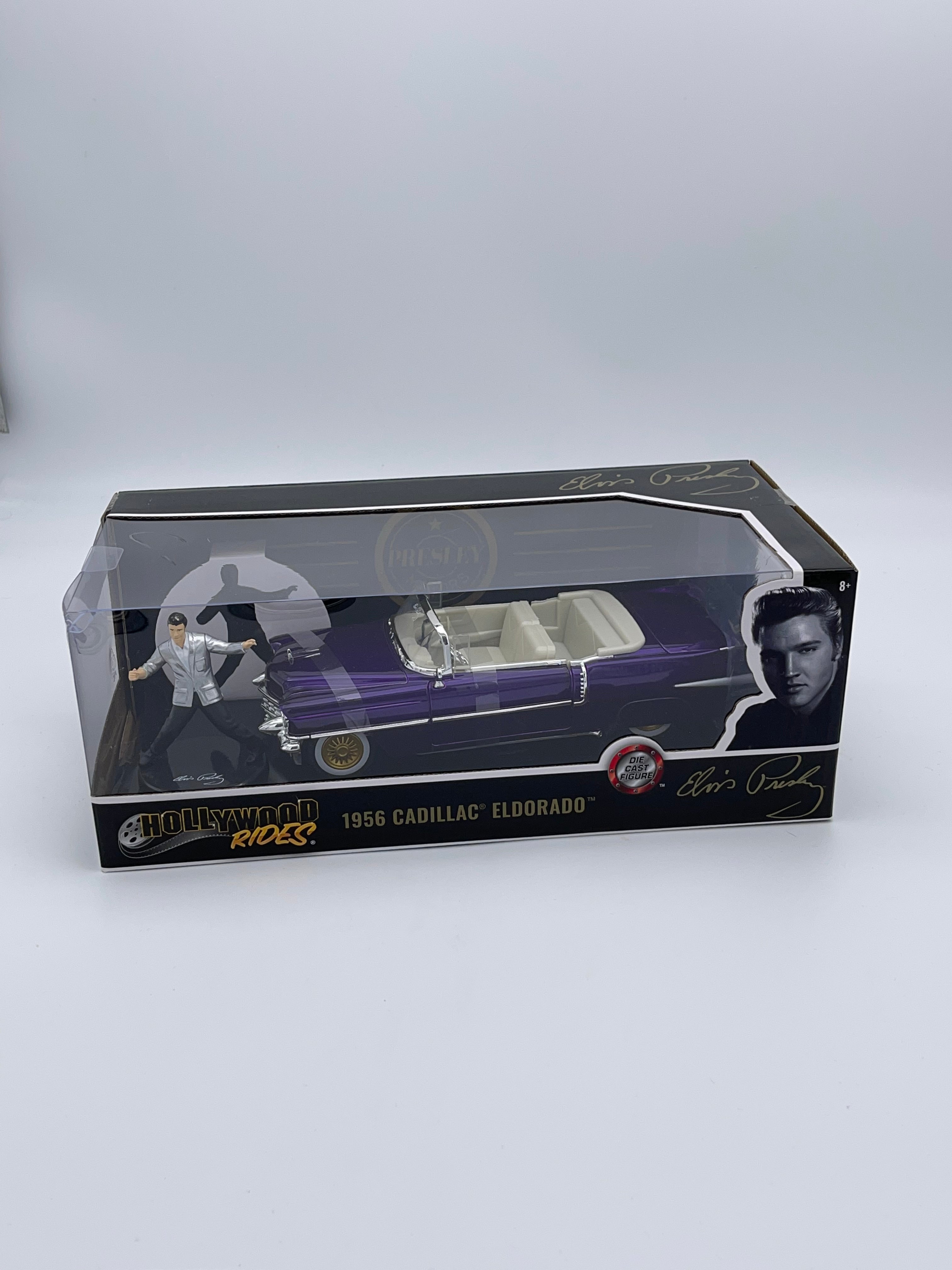 Hollywood Rides '56 Cadillac Eldorado (Elvis Presley) – Hot Box Cars